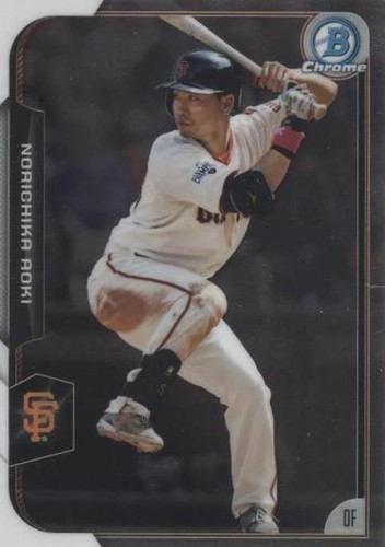 2015 Bowman Chrome - Norichika Aoki #101