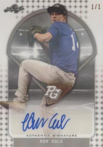 2018 Leaf Perfect Game National Showcase - Ron Cole #BA-RC2
