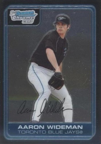 2006 Bowman Chrome - A.J. Wideman #BC97