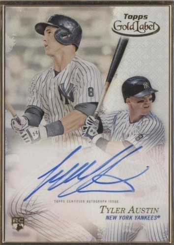 2017 Topps Gold Label - Tyler Austin #FA-TA