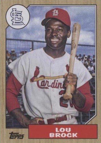2022 Topps Archives - Lou Brock #204