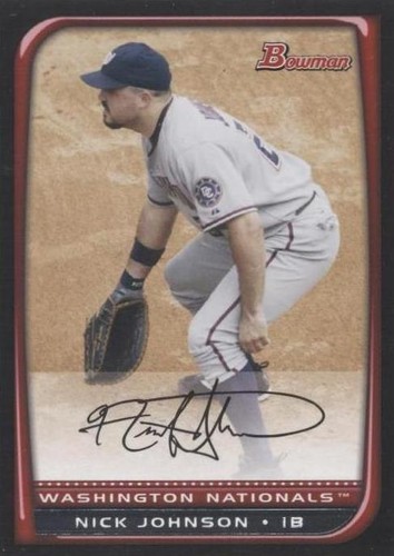 2008 Bowman - Nick Johnson #155