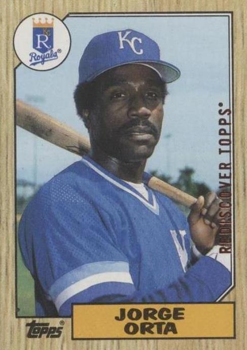 Topps 2017 - Jorge Orta #1987-738