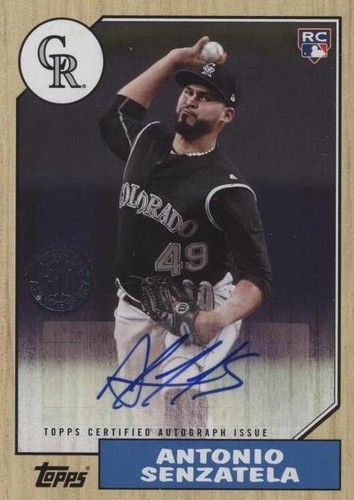 2017 Topps Update Series - Antonio Senzatela #87A-AS