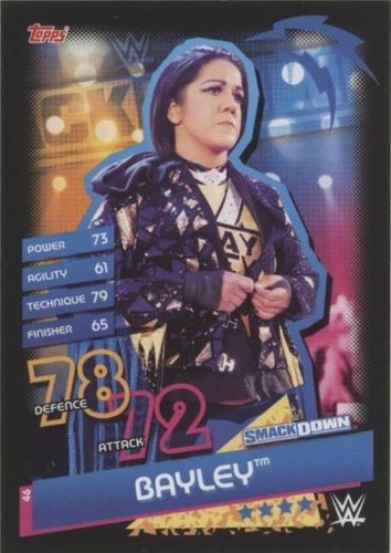 2020 Topps WWE Slam Attax Reloaded - Bayley #46