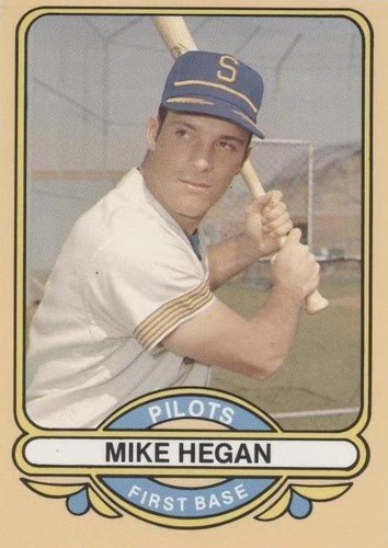 1982 Renata Galasso 1969 Seattle Pilots - Mike Hegan #8