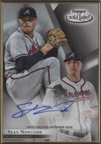 2018 Topps Gold Label - Sean Newcomb #FA-SN