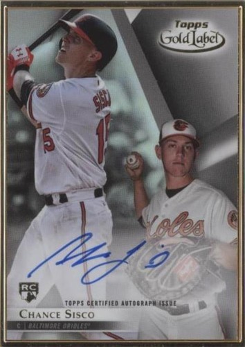 2018 Topps Gold Label - Chance Sisco #FA-CS