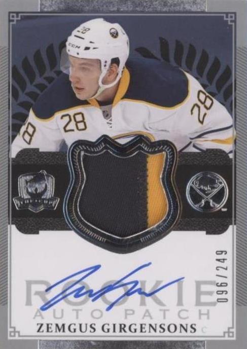 2013-14 Upper Deck The Cup - Zemgus Girgensons #182 for sale 2013-14 Upper Deck The Cup - Zemgus Girgensons #182 for sale