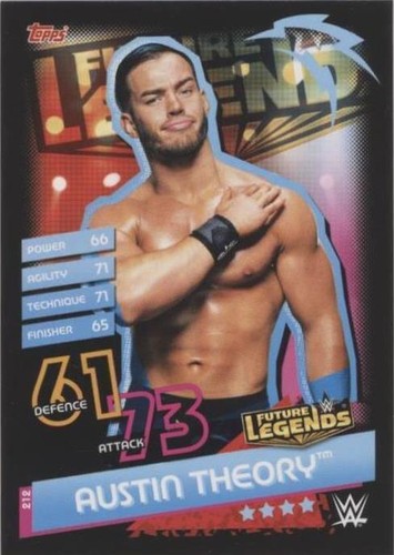 2020 Topps WWE Slam Attax Reloaded - Austin Theory #212