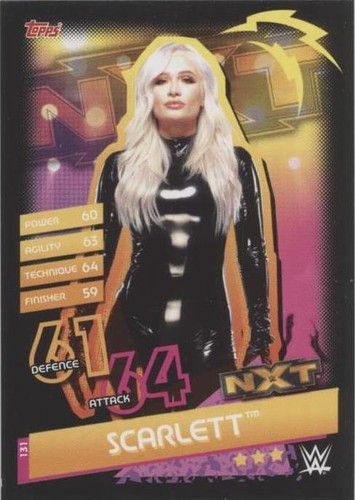 2020 Topps WWE Slam Attax Reloaded - Scarlett #131