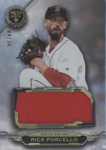 2019 Topps Triple Threads - Rick Porcello #SJR-RP1