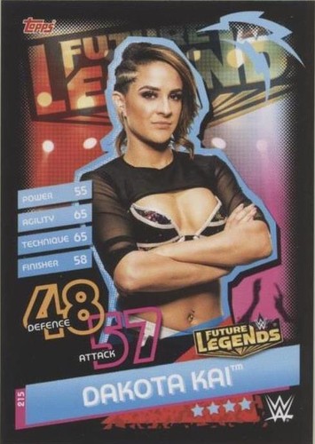 2020 Topps WWE Slam Attax Reloaded - Dakota Kai #215