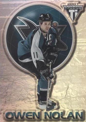 2000-01 Pacific Private Stock Titanium - Owen Nolan #86