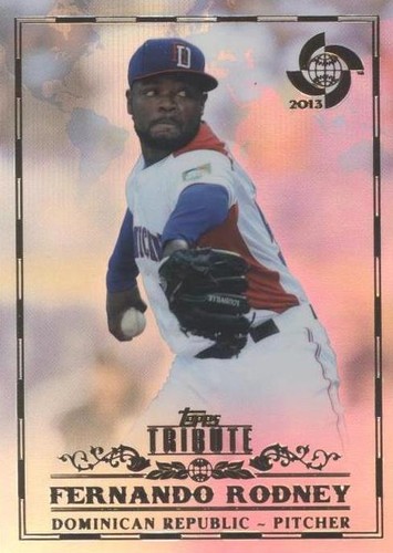 2013 Topps Tribute WBC - Fernando Rodney #52