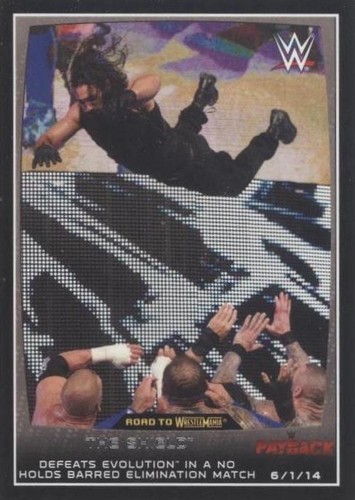 2015 Topps WWE Road to Wrestlemania - The Shield #23