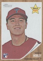 2011 Topps Heritage - Vance Worley #249