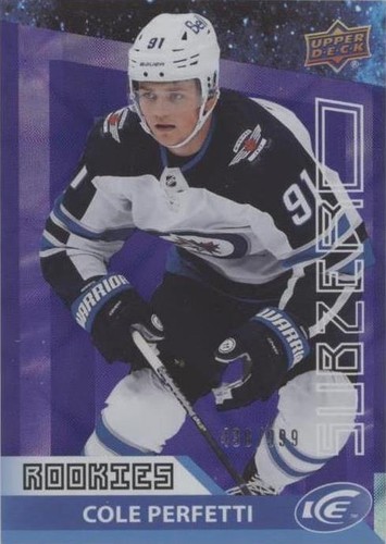 2021-22 Upper Deck Ice - Cole Perfetti #SZ-29