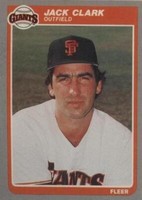 1985 Fleer - Jack Clark #604