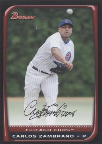 2008 Bowman - Carlos Zambrano #14