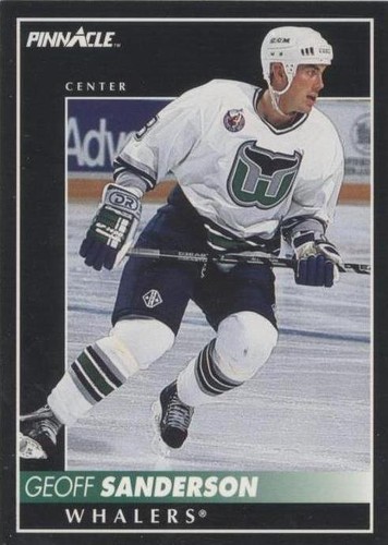 1992-93 Pinnacle - Geoff Sanderson #307