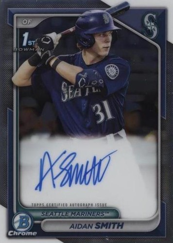 2025 Bowmans Best Aidan Smith On Card Auto Rays Prospect | eBay