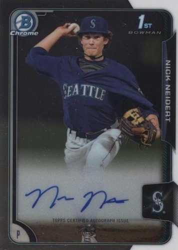 2015 Bowman Draft - Nick Neidert #BCA-NN