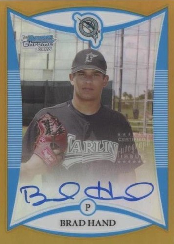 2008 Bowman Draft Picks & Prospects - Brad Hand #BDPP124