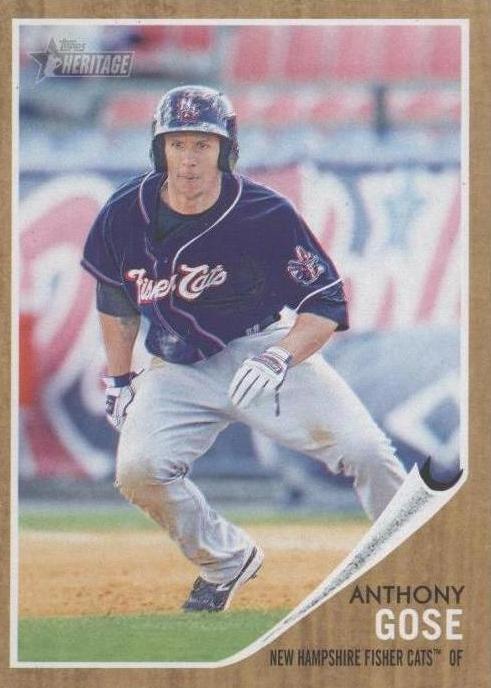 Topps Heritage 2011 edición de ligas menores - Anthony Gose #121
