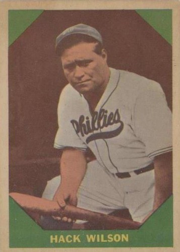 1960 Fleer Baseball Greats - Hack Wilson #48