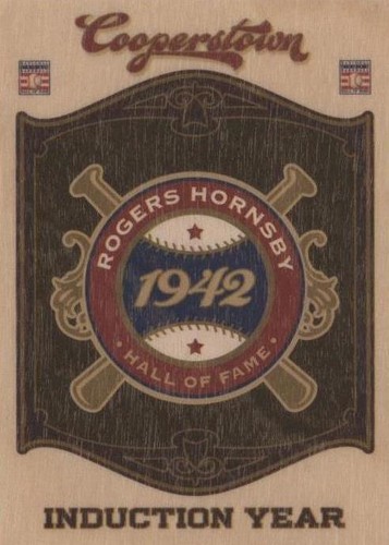 2012 Panini Cooperstown - Rogers Hornsby #4