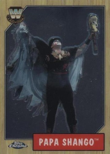 2008 Topps WWE Heritage Chrome - Papa Shango #78
