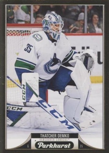 2022-23 Upper Deck Parkhurst - Thatcher Demko #85