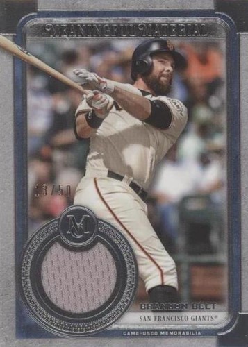 2019 Topps Museum Collection - Brandon Belt #MMR-BB