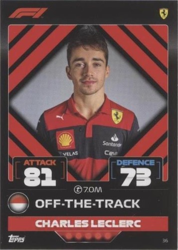 2022 Topps F1 Turbo Attax - Charles Leclerc #36