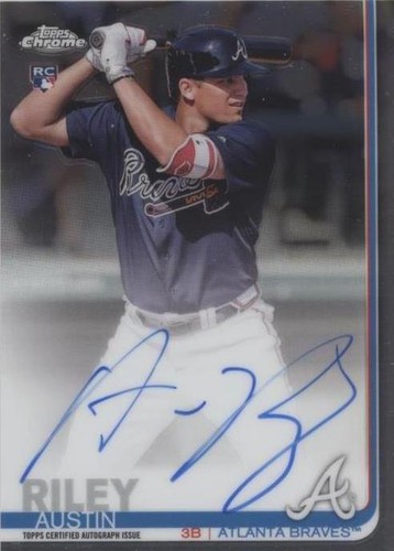 2019 Topps Chrome - Austin Riley #RA-AR