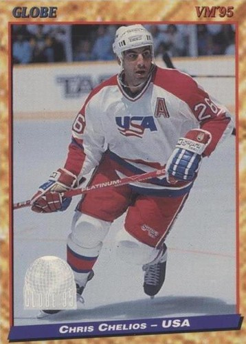 1995 Semic Globe - Chris Chelios #107