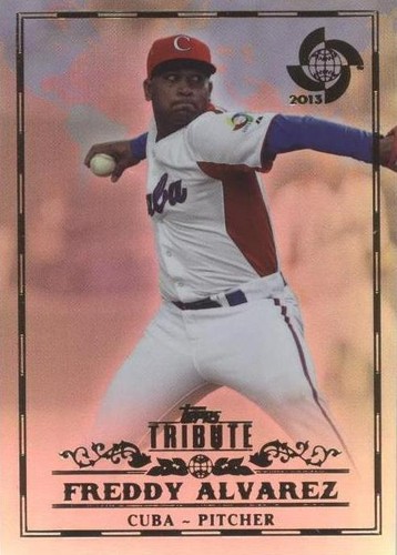 2013 Topps Tribute WBC - Freddy Alvarez #69