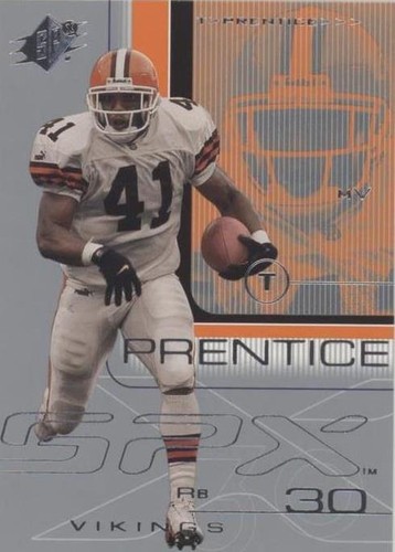 2001 SPx Travis Prentice #22