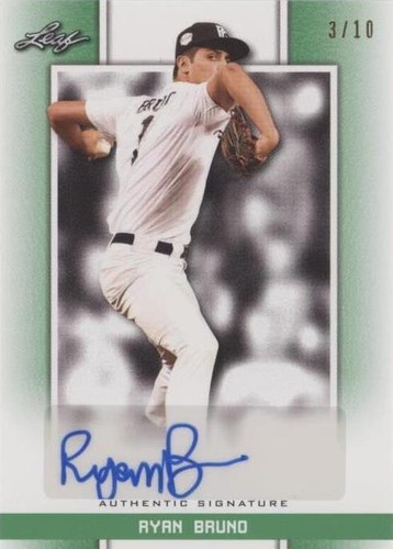 2019 Leaf Perfect Game National Showcase - Ryan Bruno #BA-RB1