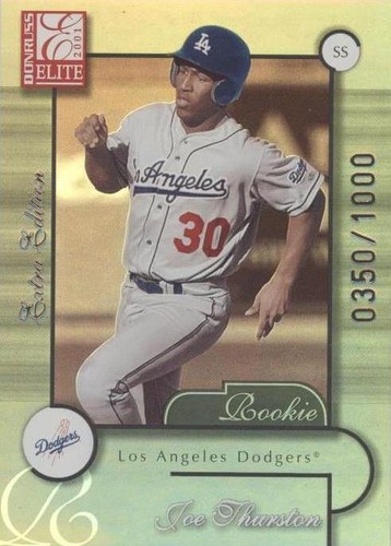 2001 Donruss Elite - Joe Thurston #242