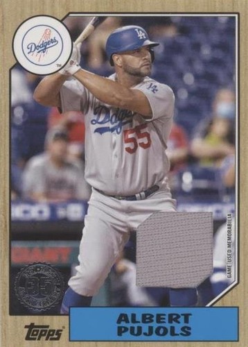 2022 Topps Series 1 - Albert Pujols #87R-AP