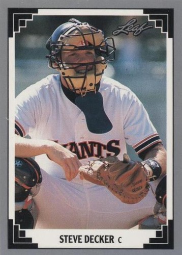 1991 Leaf - Steve Decker #441