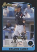 2003 Bowman Draft Picks & Prospects - Guillermo Quiroz #BDP153