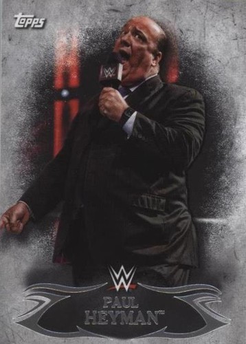 2015 Topps WWE Undisputed - Paul Heyman #41