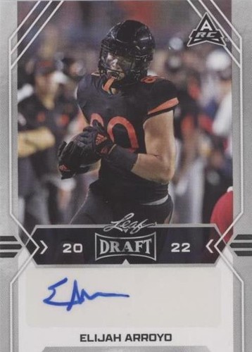 2022 Leaf Draft Elijah Arroyo #BA-EA1