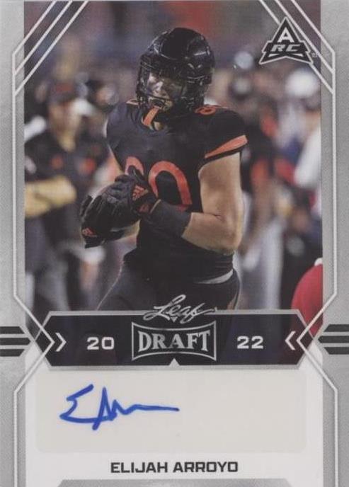 2022 Leaf Draft Elijah Arroyo #BA-EA1