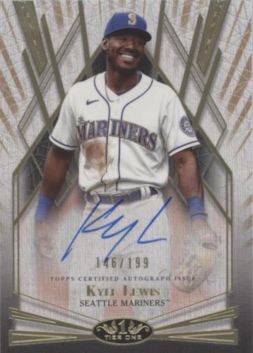 2022 Topps Tier One - Kyle Lewis #BOA-KL