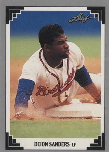 1991 Leaf - Deion Sanders #436