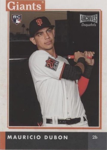 2020 Topps Archives Snapshots - Mauricio Dubon #AS-MD